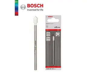 BOSCH CYL-9 Ceramic 2608587161 / Vrták na dlažbu & obklady & sklo / Rozměry 6 x 80 mm