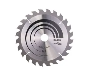 BOSCH Optiline Wood 2608640725 / Pilový kotouč na dřevo / 235x30 mm / Šířka řezu 2.8 mm / 24 zubů 