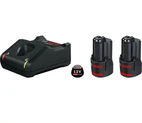 BOSCH 1600A019RD / Startovací sada / 2 x GBA 12V 3.0Ah + GAL 12V-40 Professional