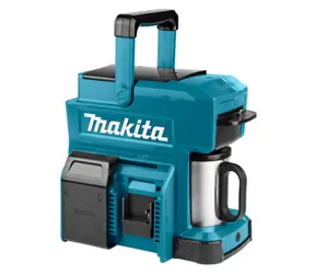 Makita DCM501Z / Aku Kávovar / 10.8V - 18V / 240 ml / typ kávy: mletá a ESE pody / Hmotnost 2.2 kg / bez Aku