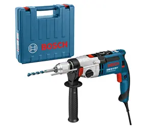 BOSCH GSB 21-2 RCT / Příklepová vrtačka / 1300W / 13 mm sklíčidlo / 3.000 ot-min / 51.000 příklepů-min / 43 Nm / Kufr