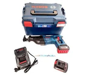 BOSCH GSA 18 V-LI / Aku Pila ocaska / 18V / 2x5.0Ah / 2700 z-min / výška zdvihu 28 mm / L-BOXX