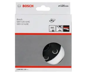 BOSCH 2608601118 / Brusný talíř / Průměr 125 mm / měkký