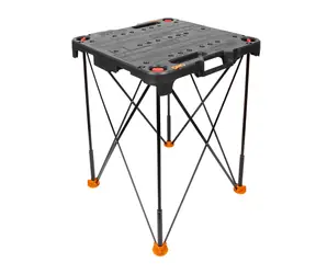 Worx WX066 / Skládací pracovní stůl / rozměry 60 x 60 x 81.2 cm / nosnost 136 kg