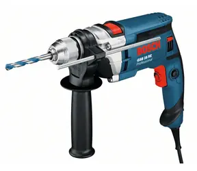 BOSCH GSB 16 RE Professional / Příklepová vrtačka / 750W / 13 mm sklíčidlo / 2.800 ot-min / 47.600 úderů-min / 2.3 Nm 