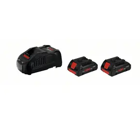 Bosch Sada nabíječky GAL 1880 CV a baterií ProCORE18V / 2x 4.0 Ah / 18V | 8A / Li-Ion / 1600A016GF