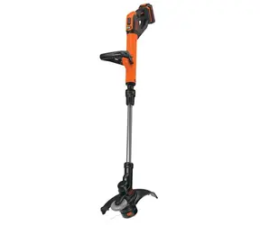 Black&Decker STC1820PC / Aku Strunová sekačka / 18V / 2.0Ah / šířka záběru 28 cm / struna 1.6 mm x 9 m