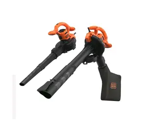 Black&Decker BEBLV260-QS / Dmychadlo|Ofukovač 3v1 / 2600W / Rychlost foukání 315 km-h / Objem nádrže 40 L
