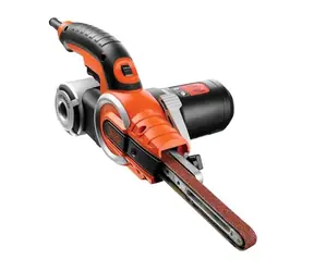 Black&Decker KA902EK / Pásová bruska / 400W / 900-11600 ot-min / Brusná plocha 13x451 mm