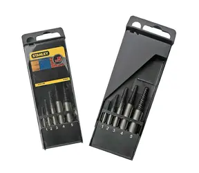 Stanley STA57000 / Vytahováky zalomených šroubů / průměr 1-2-3-4-5mm / 5ks