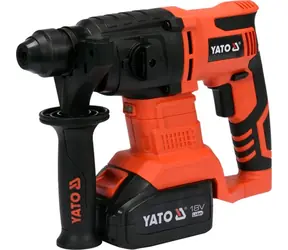 YATO YT-82770  / Aku Kombinované vrtací kladivo /  SDS + / 0 - 4800 úderů-min / 2J / 18V / 3A