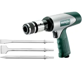 Metabo DMH 290 Set / Pneu Sekací kladivo / Tlak 6.2 bar / upínání 10mm šestihran / 2.900 příklepů-min