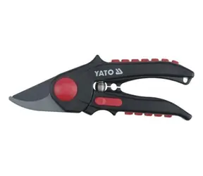 YATO YT-8811 / Zahradnické nůžky / délka 185 mm / max. řezný průměr 15 mm