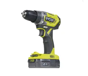 Ryobi R18PD5-220S / Aku Příklepová vrtačka / 18V / 2x2.0Ah / 13mm sklíčidlo / 1400 ot-min / 23.800 údedrů-min / 50 Nm