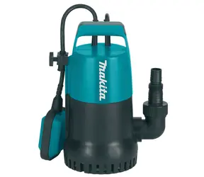 Makita PF0300 / Kalové čerpadlo / 300W / Kapacita 140 l-min / samonasávací výška 7 m / max. průměr pevných částic 5 mm