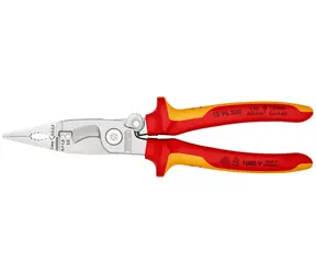 Knipex 1396200T Kleště univerzální elektroinstalační / 1000V VDE / 200mm