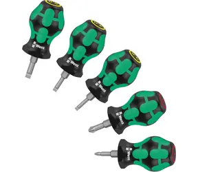 WERA Stubby Set 1 Sada držáků bitů a šroubováků
