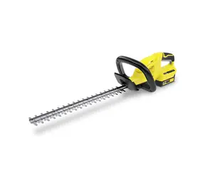 Kärcher HGE 18-45 AKU set / Aku nůžky na živý plot / 18V / Li-Ion / Délka lišty 45cm / baterie + nabíječka