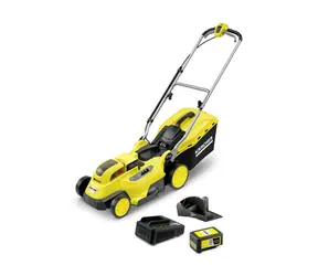 Kärcher LMO 18-36 AKU set / Aku Sekačka na trávu / 18V / šířka záběru 36 cm / koš 45 l / Baterie + nabíječka