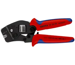 Knipex 97 53 08 Samonastavitelné kleště pro lisování kabelových koncovek s čelním zaváděním 190mm