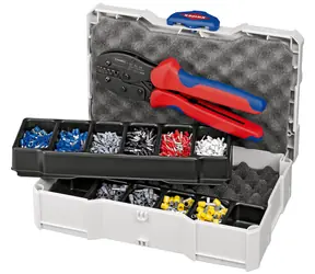 Knipex 97 90 23  Lisovací kleště + Lisovací sortiment