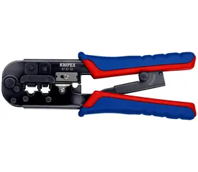 Knipex 97 51 10 SB Lisovací kleště pro konektory Western 190mm