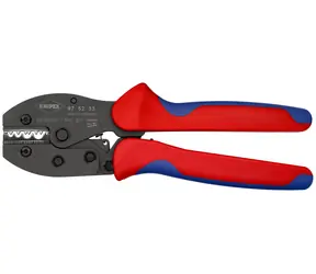 Knipex PreciForce 97 52 33 Lisovací kleště 220mm / 0.5 - 10.0 mm2 / AWG 20-7 / Hnízd: 4