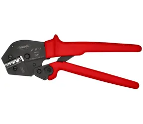 Knipex 97 52 13 Lisovací kleště i pro dvouruční ovládání 250mm / 0.5 - 10.0mm2 / AWG 20-7 / Hnízd: 4