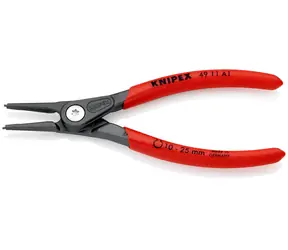 Knipex 49 11 A1 Precizní kleště pro pojistné kroužky pro vnější kroužky na hřídelích 140mm / 10-25mm / 1.3mm