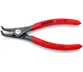 Knipex 49 21 A01 Precizní kleště pro pojistné kroužky pro vnější kroužky na hřídelích 130mm / 90° / 3-10mm / 0.9mm
