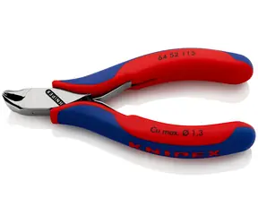 Knipex 64 52 115 Čelní štípací kleště se šikmými břity pro elektroniku 115mm / 27°