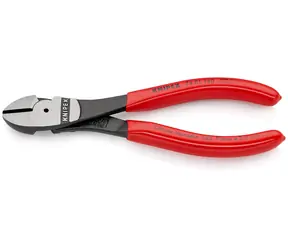 Knipex 74 01 160 SB Silové boční štípací kleště 160mm / polotvrdý: 3.4mm / tvrdý: 2.5mm / strunový: 2mm