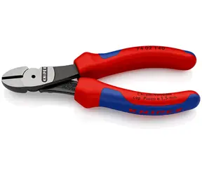 Knipex 74 02 140 SB Silové boční štípací kleště 140mm / polotvrdý: 3.1mm / tvrdý: 2mm / strunový: 1.5mm