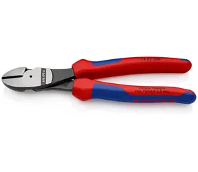 Knipex 74 02 200 SB Silové boční štípací kleště 200mm / polotvrdý: 4.2mm / tvrdý: 3mm / strunový: 2.5mm