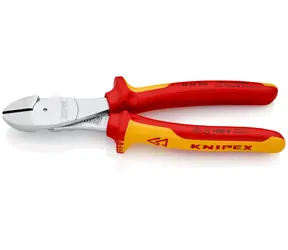 Knipex 74 06 250 Silové boční štípací kleště VDE 250mm / polotvrdý: 4.6mm / tvrdý: 3.5mm / strunový: 3mm