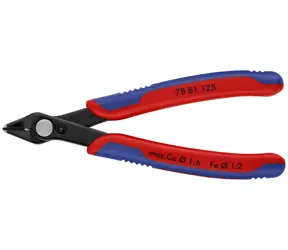 Knipex Electronic Super Knips 78 81 125 Boční štípací kleště 125mm / měkký: 0.2 - 1.6mm / polotvrdý:1.2mm