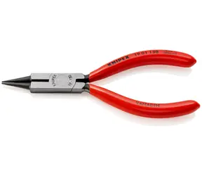 Knipex 19 01 130 Kleště s kulatými čelistmi s břitem (ozdobné ohýbací kleště) 130mm / délka čelistí:32mm 