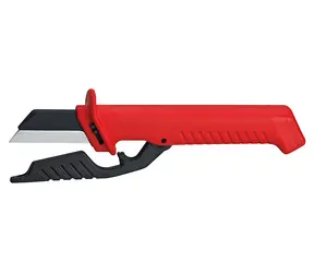 Knipex 98 56 Kabelový nůž s výměnnou čepelí 190mm / délka čepele: 50mm 