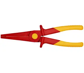 Knipex 98 62 02 Kleště s půlkulatými čelistmi z plastu izolační 220mm