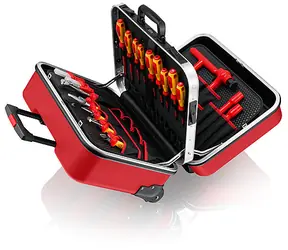 Knipex BIG Twin Move 98 99 15 Kufr s nářadím červená