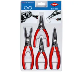 Knipex 00 20 03 SB Sada precizních kleští na pojistné kroužky 4-dílná