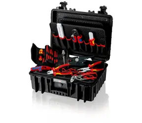 Knipex 00 21 35 Kufr s nářadím „Robust23“ Elektro 7-dílná