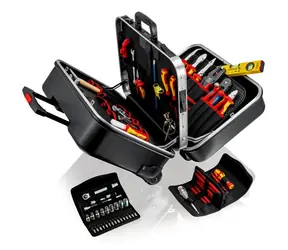Knipex 00 21 41 Kufr s nářadím „BIG Twin Move“ Elektro 21-dílná