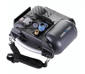 Aerotec Airliner 5 GO / Mobilní bezolejový kompresor / 1100W / 110 l-m / 8 bar / 5 L / 3400 ot-min
