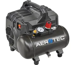Aerotec SUPERSIL 6 / Bezolejový kompresor / 750W / 65 l-m / 8 bar / 6 L / 1450 ot-min
