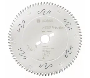 BOSCH Top Precision Best for Wood 2608642113 / Pilový kotouč do okružních pil / 250 x 3.2 mm / 30mm / 80 zubů