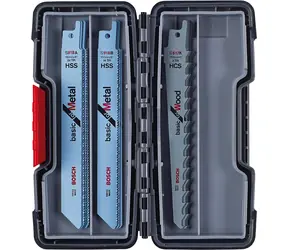 BOSCH 2607010901 / 15dílná sada pilových plátků do pil ocasek Wood and Metal Basic