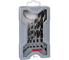BOSCH HSS PointTeQ Mini X-Line 2608577347 / 7dílná sada spirálových vrtáků 