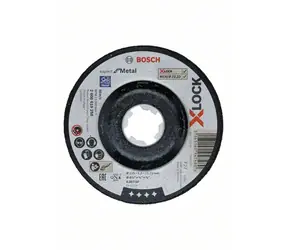 BOSCH Expert for Metal systému X-LOCK 2608619258 / Brusný kotouč s přesazeným středem / 115 x 6 x 22.23 mm / A 30 T BF