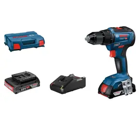BOSCH GSR 18V-55 / Aku Vrtací šroubovák / 18V / 13mm sklíčidlo / 1800 ot-min / 55 Nm / 2 x 2.0 Ah